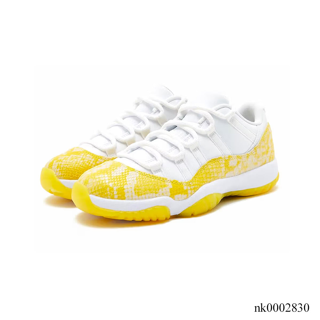 AJ 11 Retro Low Tour Yellow Snakeskin Shoes Sneakers - nk0002830 image 6