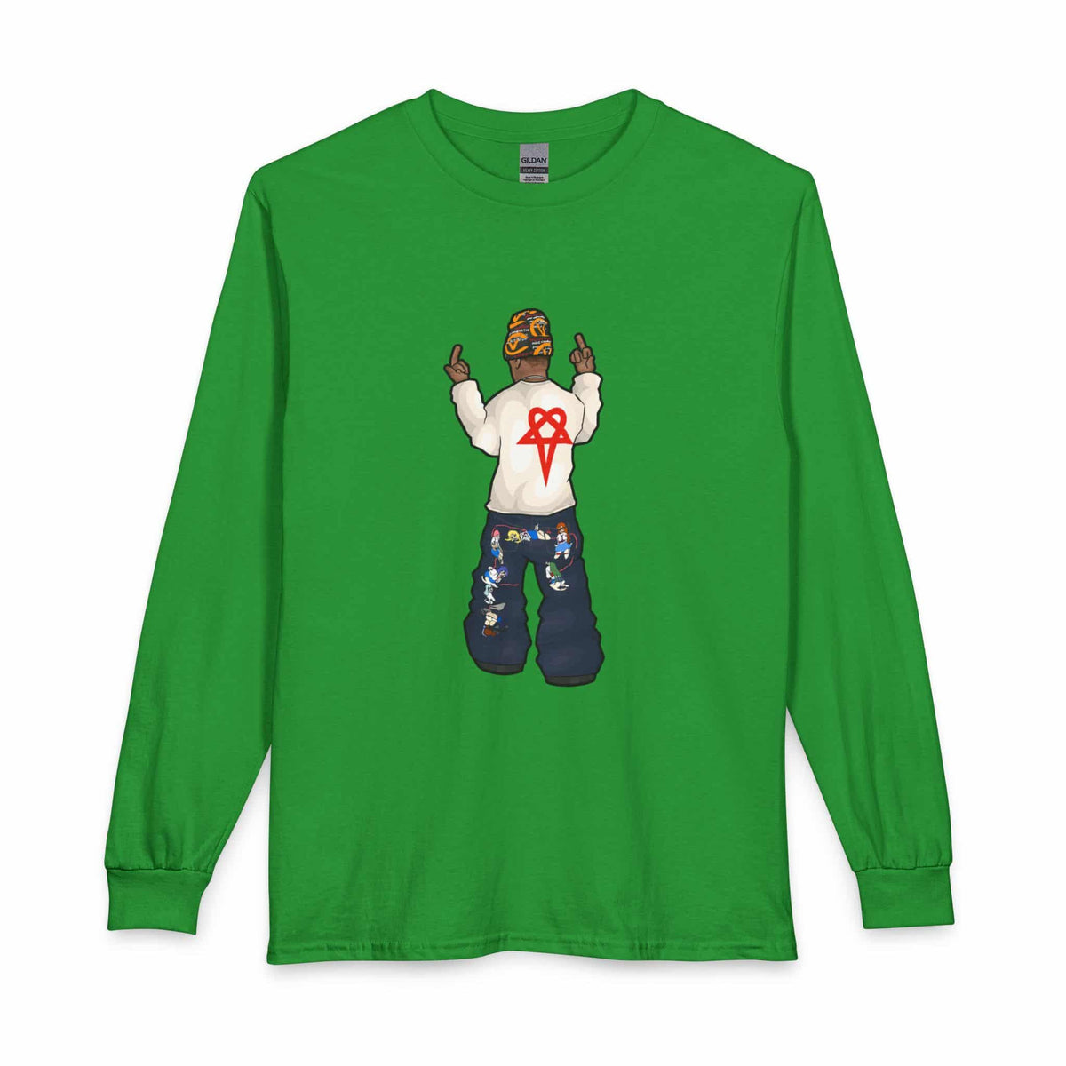 Rebel Attitude Long Sleeve T-Shirt image 24