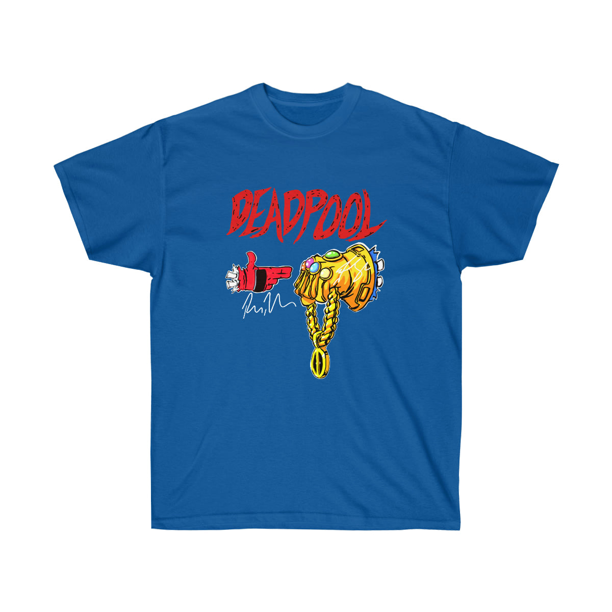 Rap DP Thanos RTJ Men T-Shirt - Royal, 2XL image