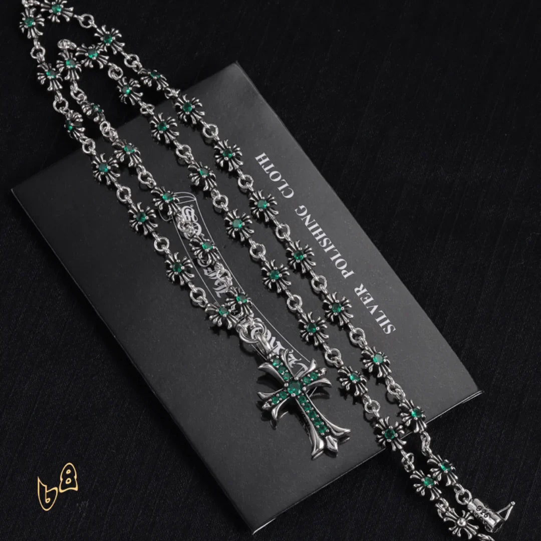 CH Cross Pendant Necklace - CH0038 image 0