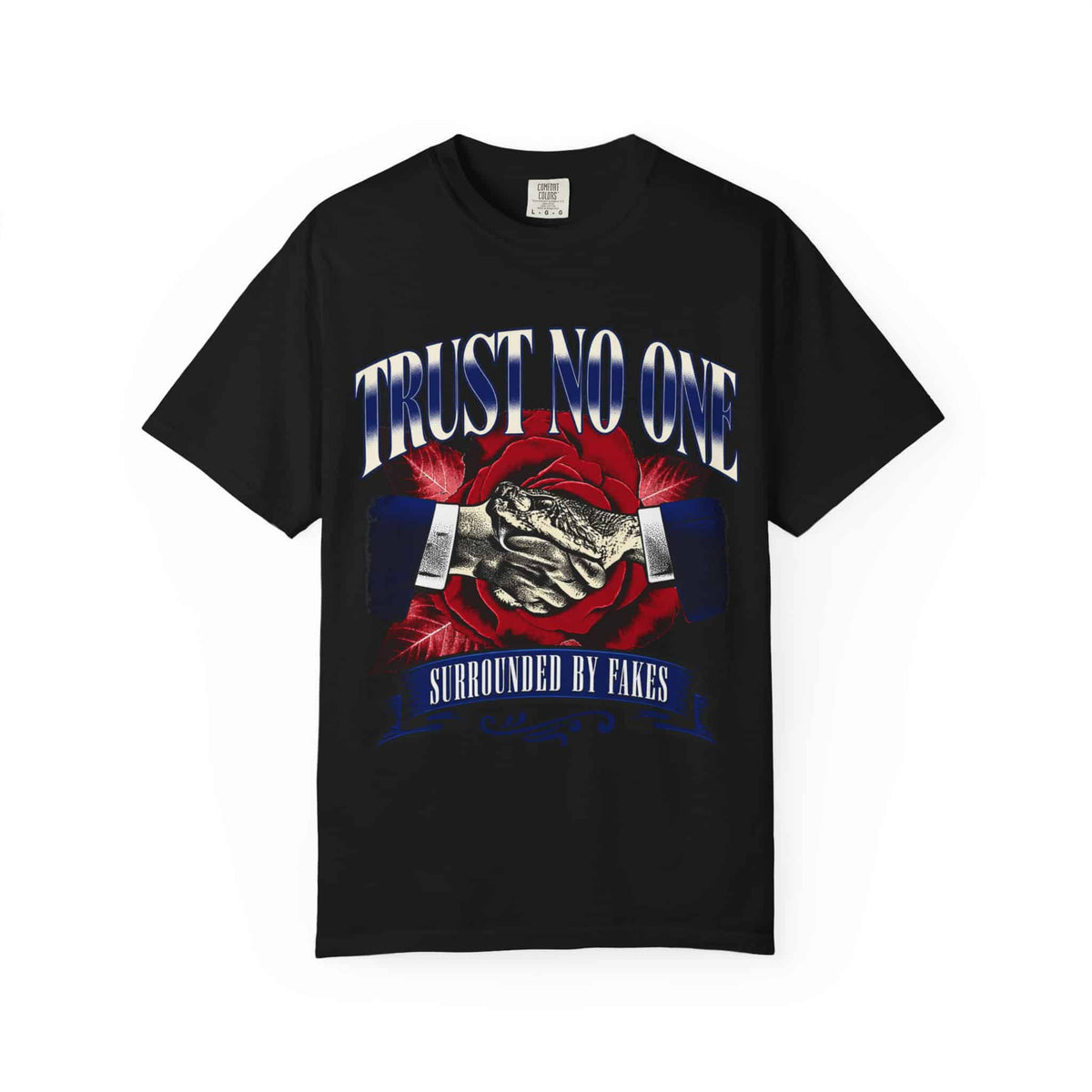 Graphic Print  Unisex Garment-Dyed T-shirt - POD0037 image