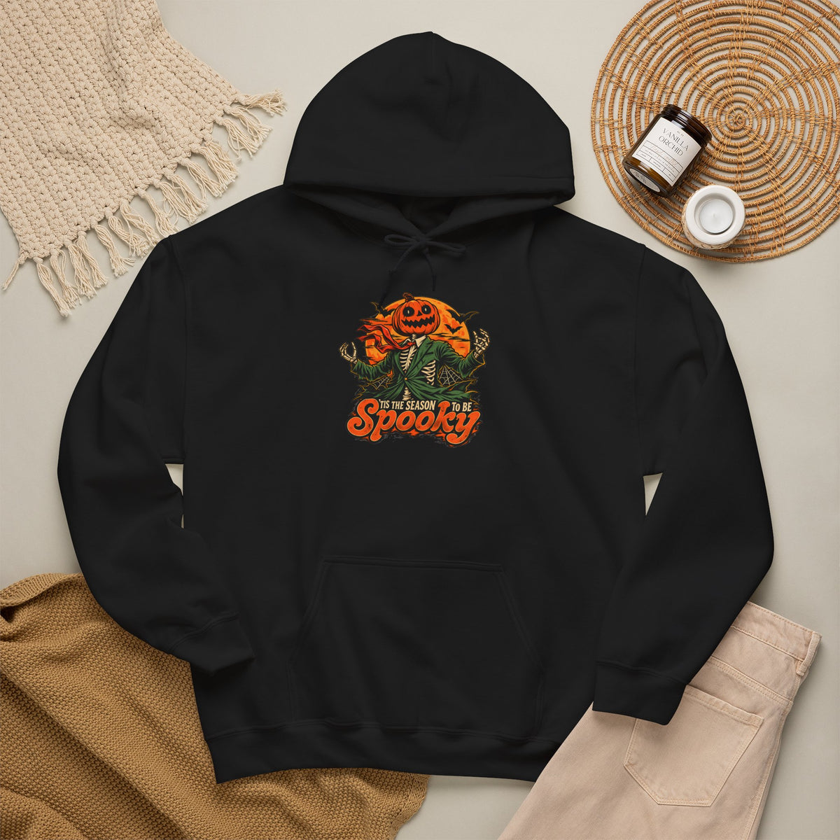 Spooky Season Hooded Sweatshirt image 6