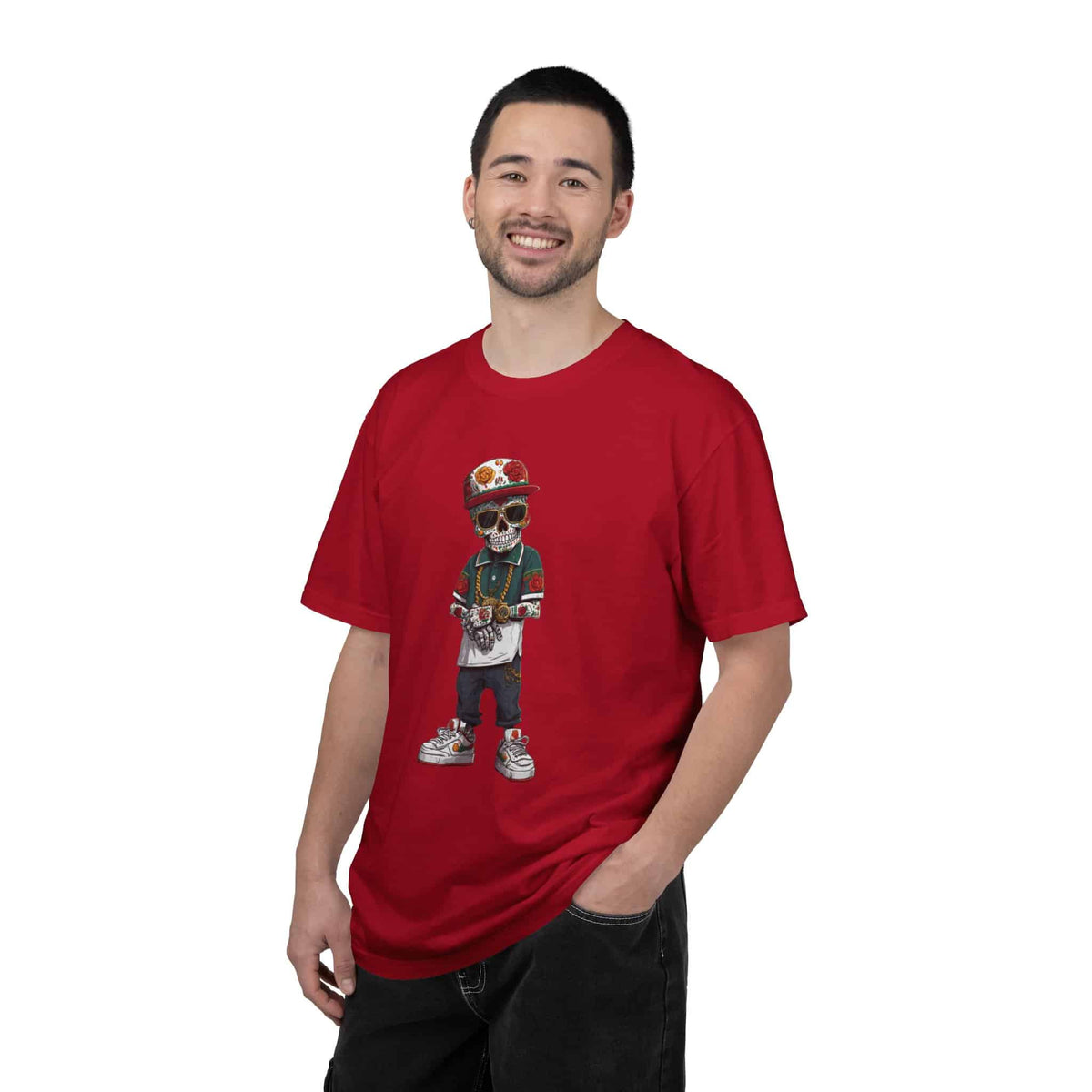 Skull Luxury Unisex Garment-Dyed T-shirt image 52