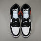 AJ 1 Retro High Satin Black Toe Shoes Sneakers - nk0000079 image 4