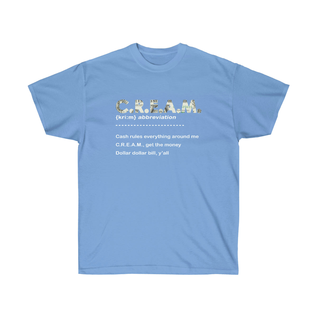 CREAM Definition Men T-Shirt - Carolina Blue, S image