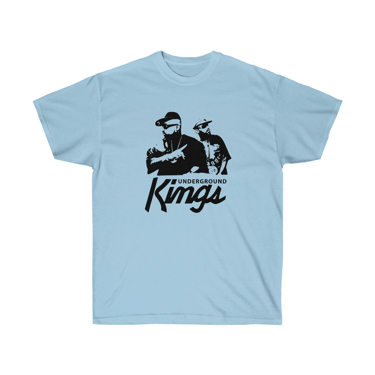 Underground Kings Men T-Shirt - Light Blue, L image