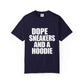 Graphic Print  Unisex Garment-Dyed T-shirt - POD0036 image