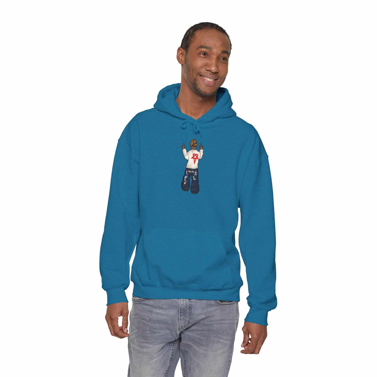 Rebel Attitude Hooded Sweatshirt image 20