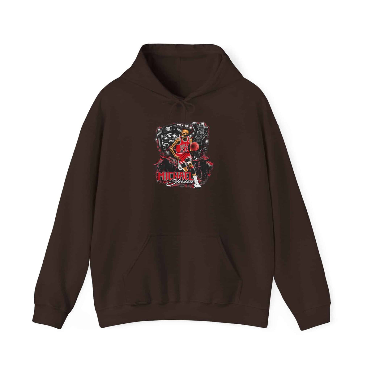 Chicago Legend 23 Hooded Sweatshirt - M, Dark Chocolate image