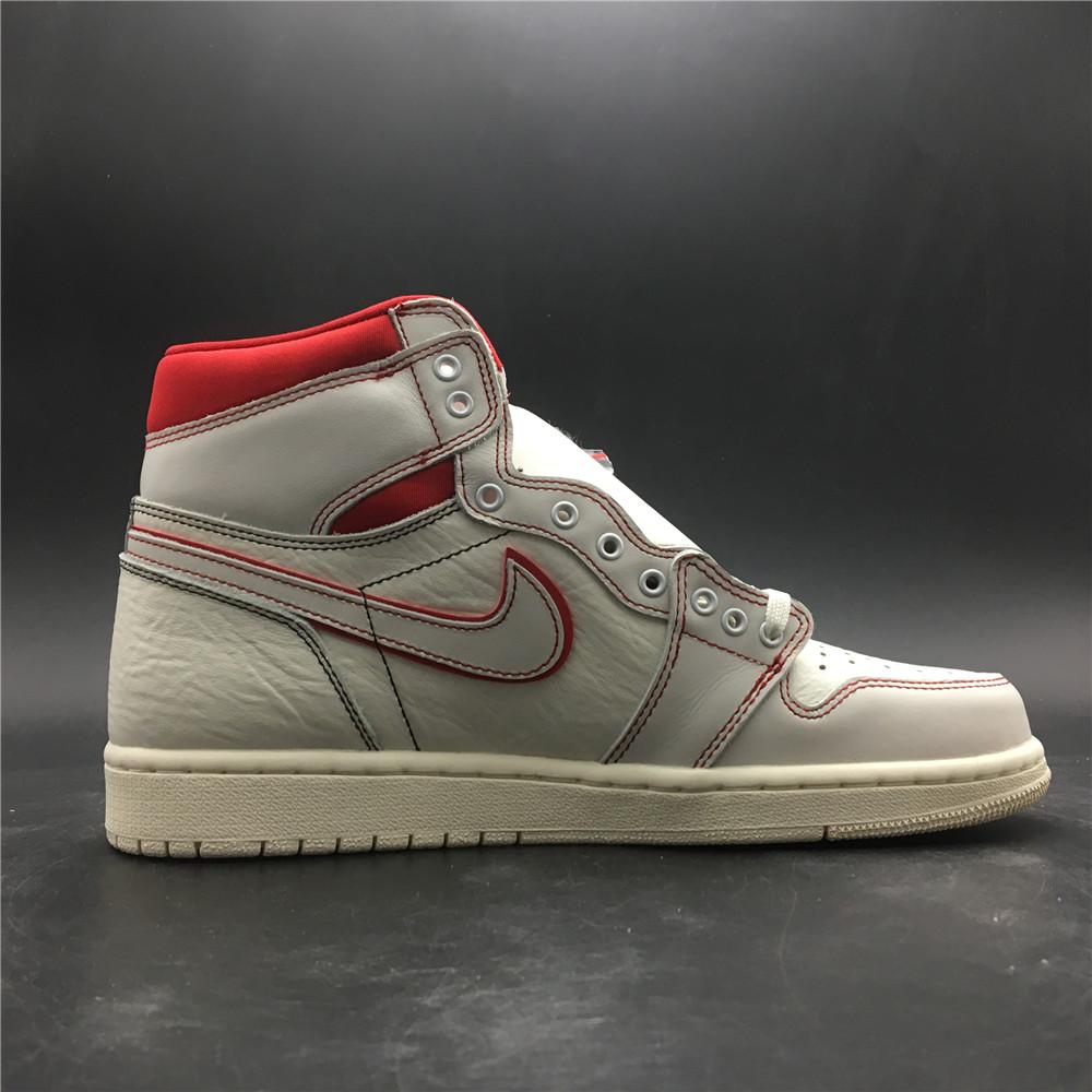 AJ 1 Retro High Phantom Gym Red Shoes Sneakers - nk0000301 image 14