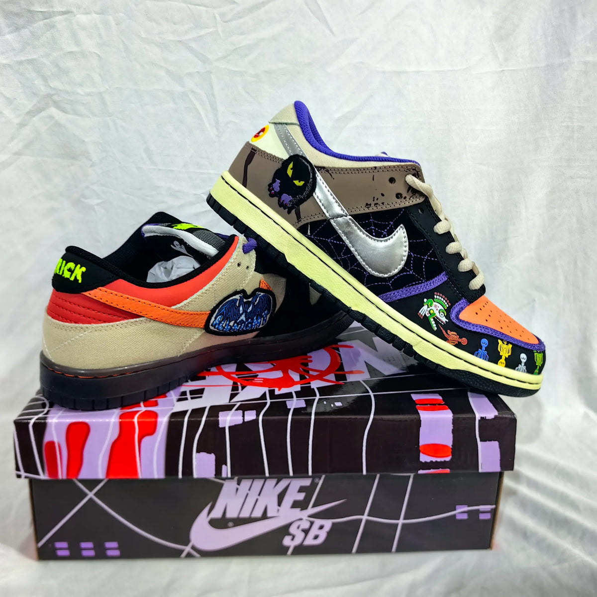 NK SB Dunk Low "What The Halloween" Shoes Sneakers - nk0005455 image 7