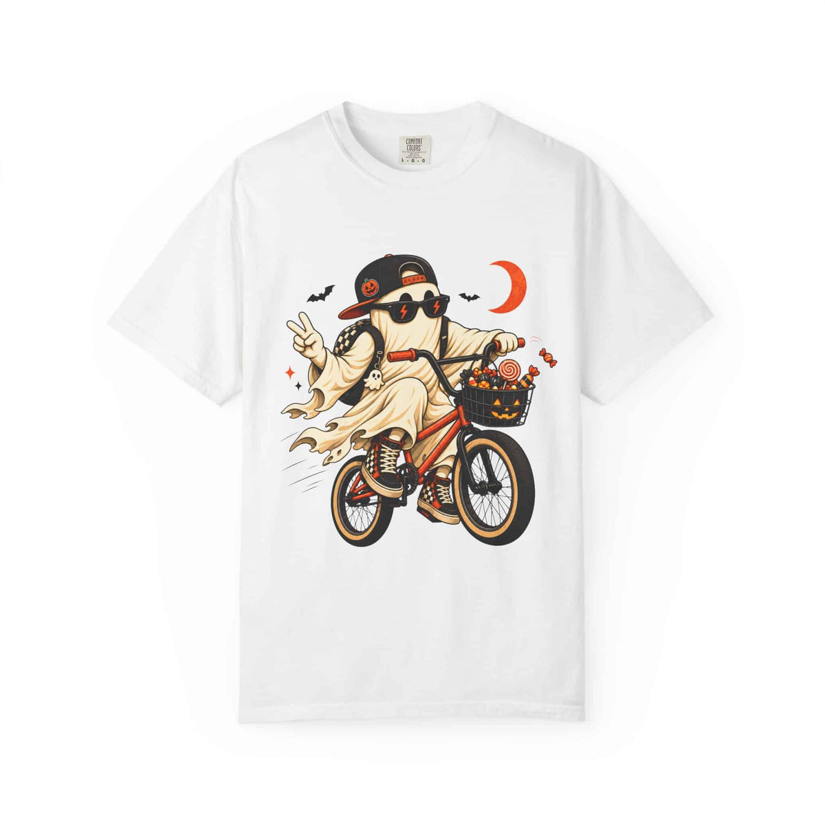 Gangster Mask Unisex Garment-Dyed T-shirt image 98