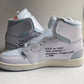 Virgil Abloh Archive x AJ 1 High OG 'Alaska' Shoes Sneakers – nk0004931 image 3