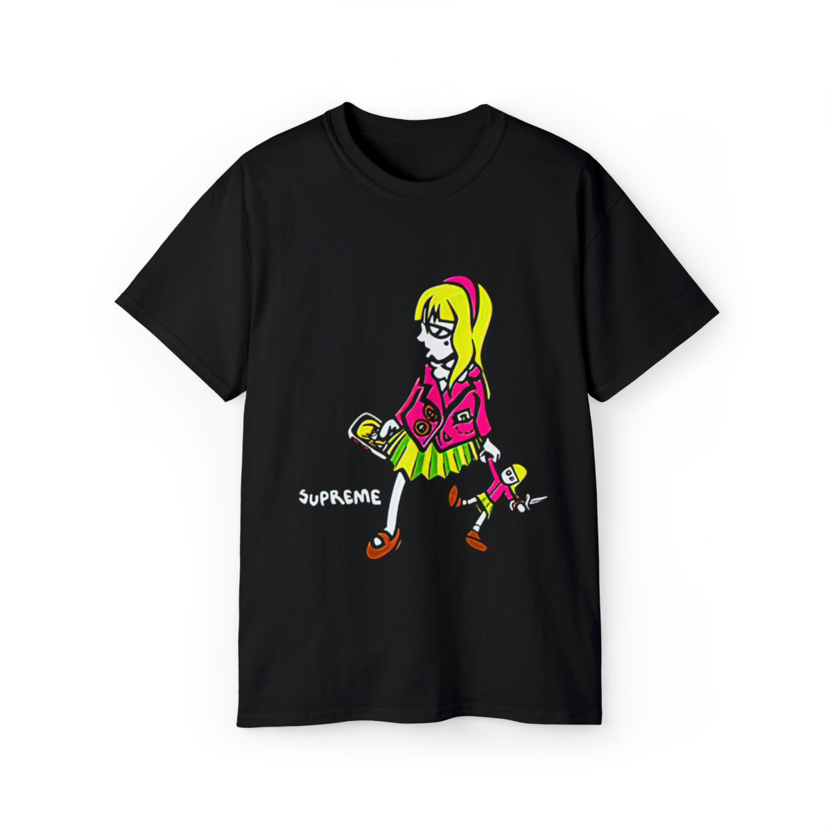 SUP Suzie Switchblade Tee T-Shirt - SUP0074 - Black, 2XL image