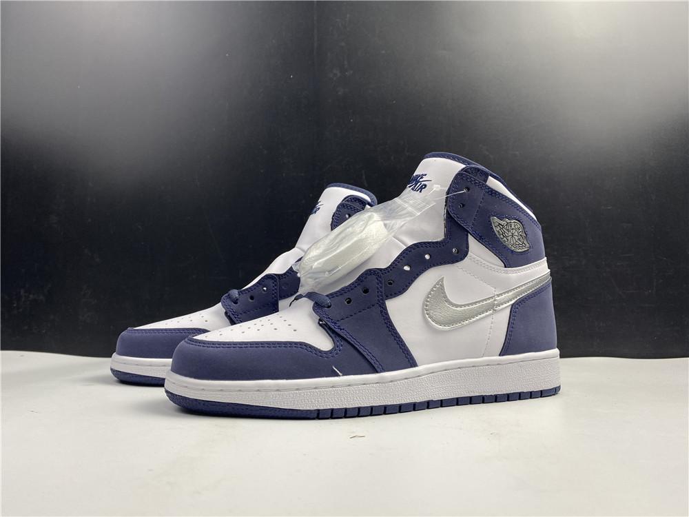 AJ 1 Retro High CO Japan Midnight Navy Shoes Sneakers - nk0001435 image 5