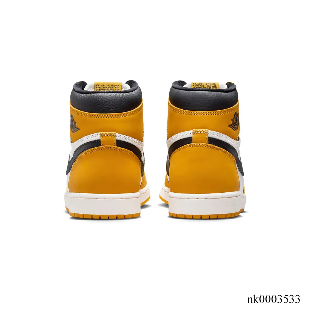 AJ 1 High OG Yellow Ochre Shoes Sneakers - nk0003533 image 4