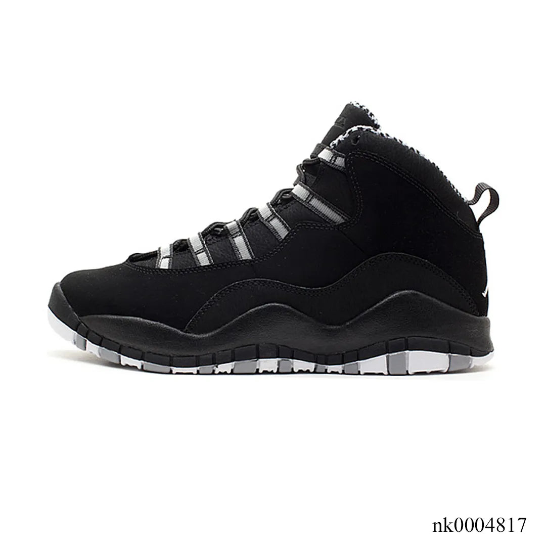 AJ 10 Black & White "Stealth" Shoes Sneakers - nk0004817 image 1