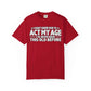 Graphic Print Unisex Garment-Dyed T-shirt – POD0034 image