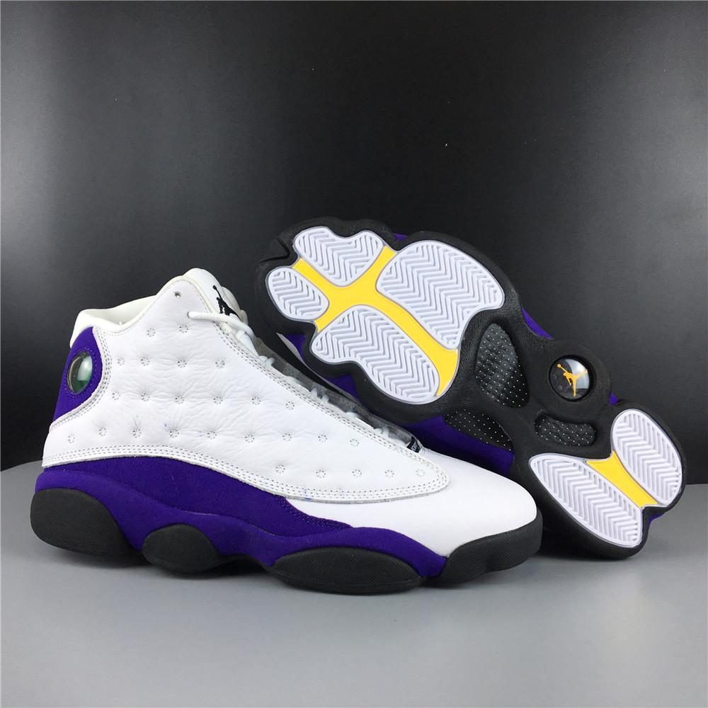 AJ 13 Retro Lakers Shoes Sneakers - nk0000270 image 3