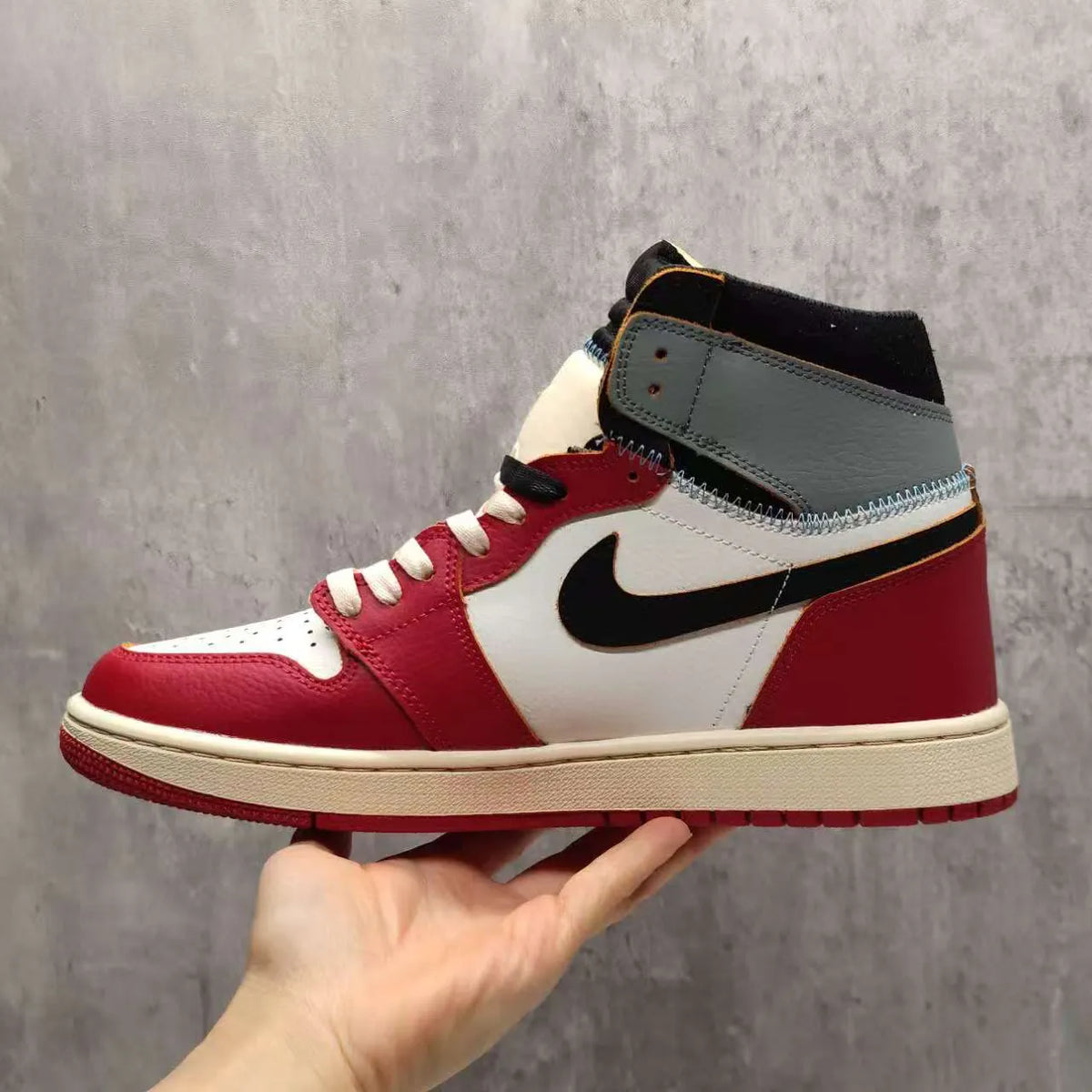Union LA x AJ 1 High OG Chicago Shoes Sneakers - nk0004196 image 11