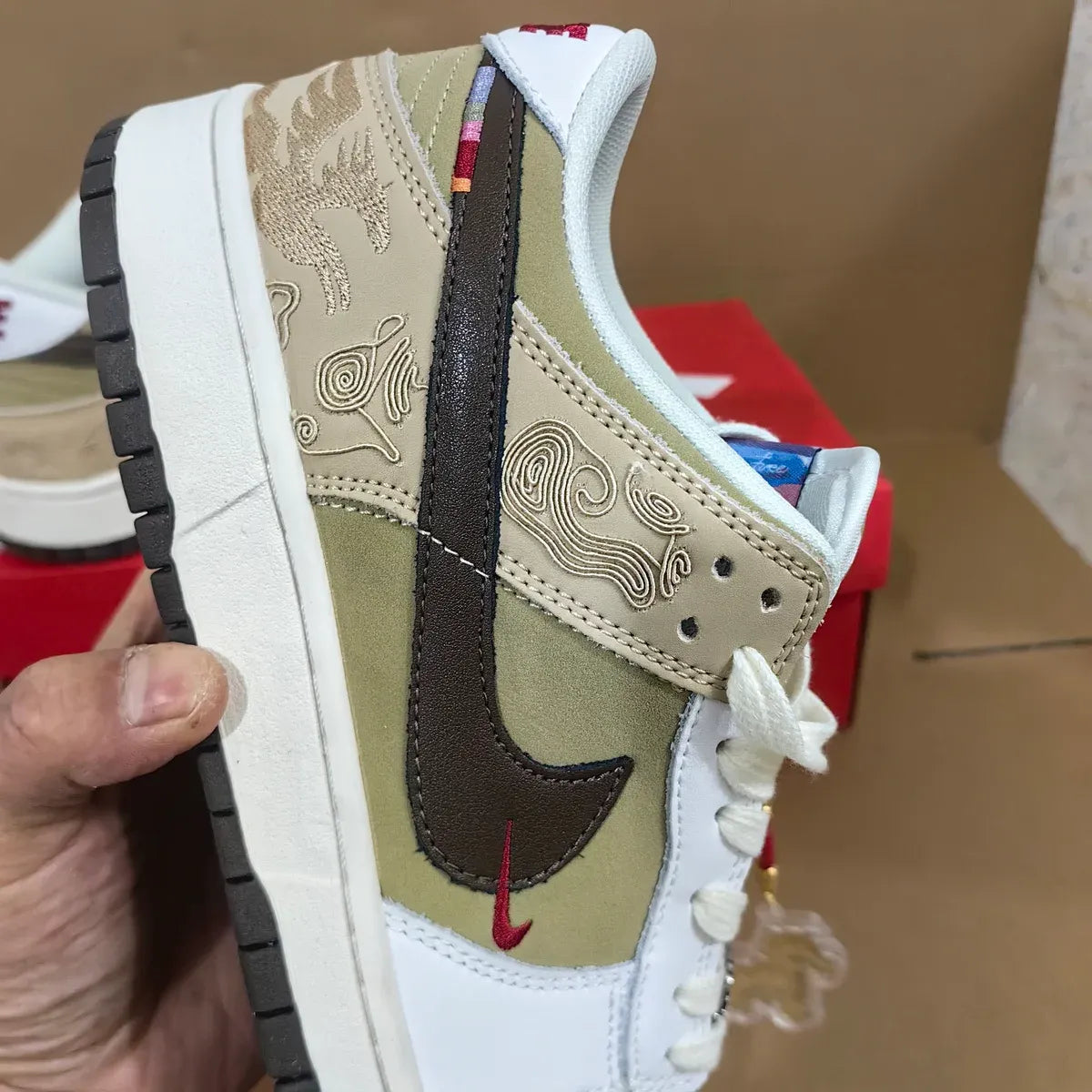 Dunk Low Year Of The Horse Shoes Sneakers - nk0004804 image 14