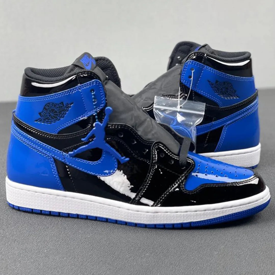 AJ 1 High OG Patent Royal Blue Shoes Sneakers – nk0004694 image 3