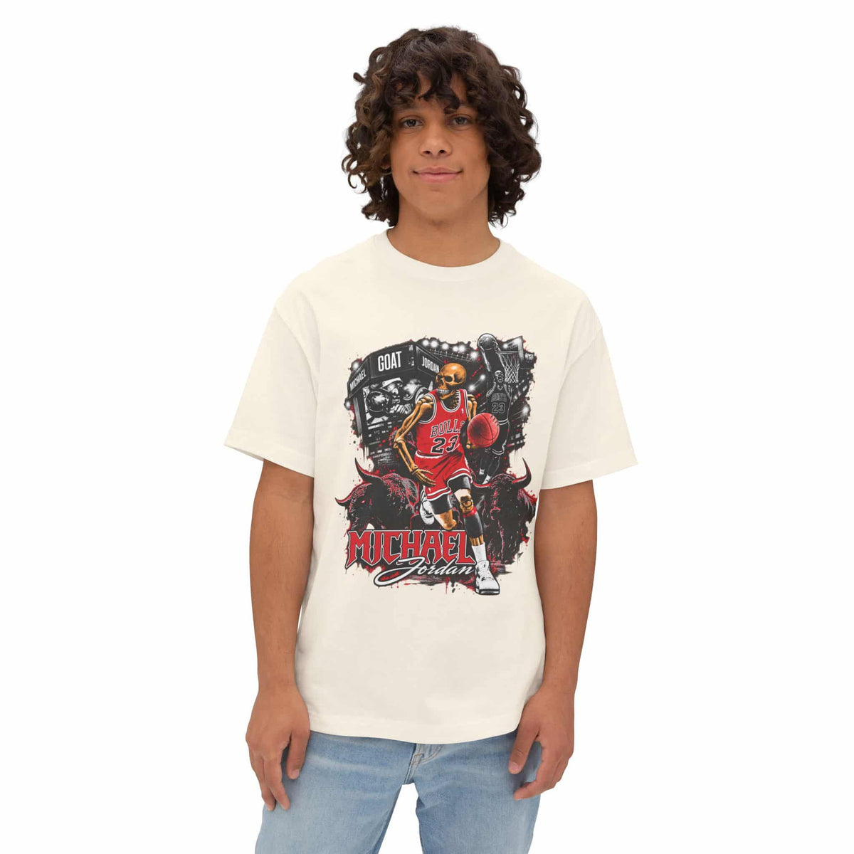 Chicago Legend 23 Unisex Oversized Boxy Tee image 15