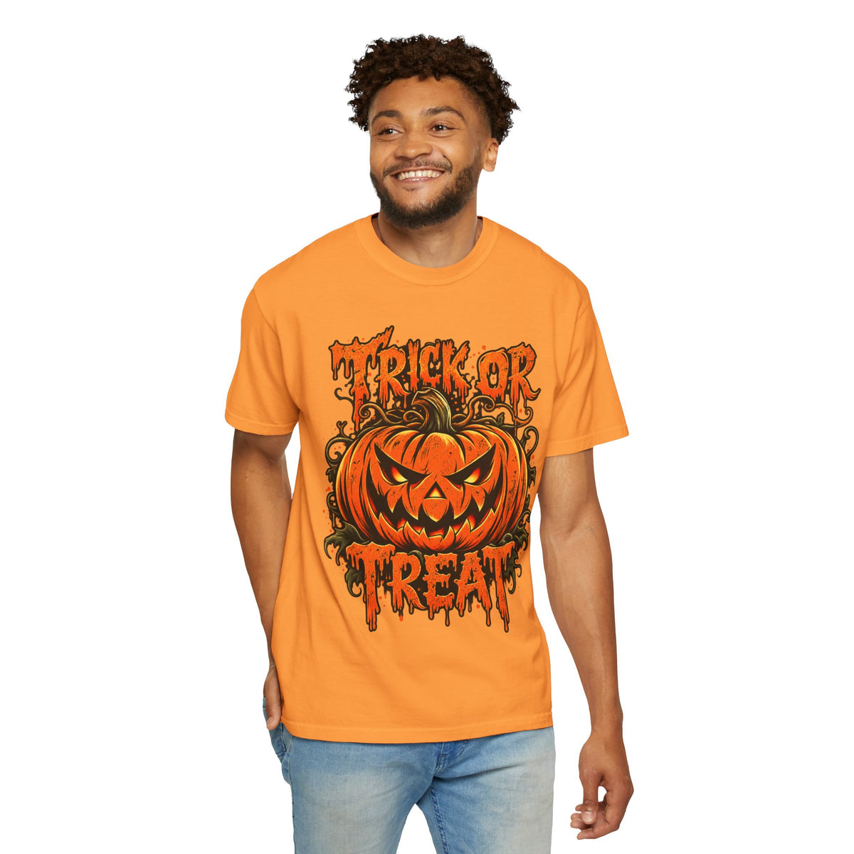 Trick or Treat Unisex Garment-Dyed T-shirt image 52