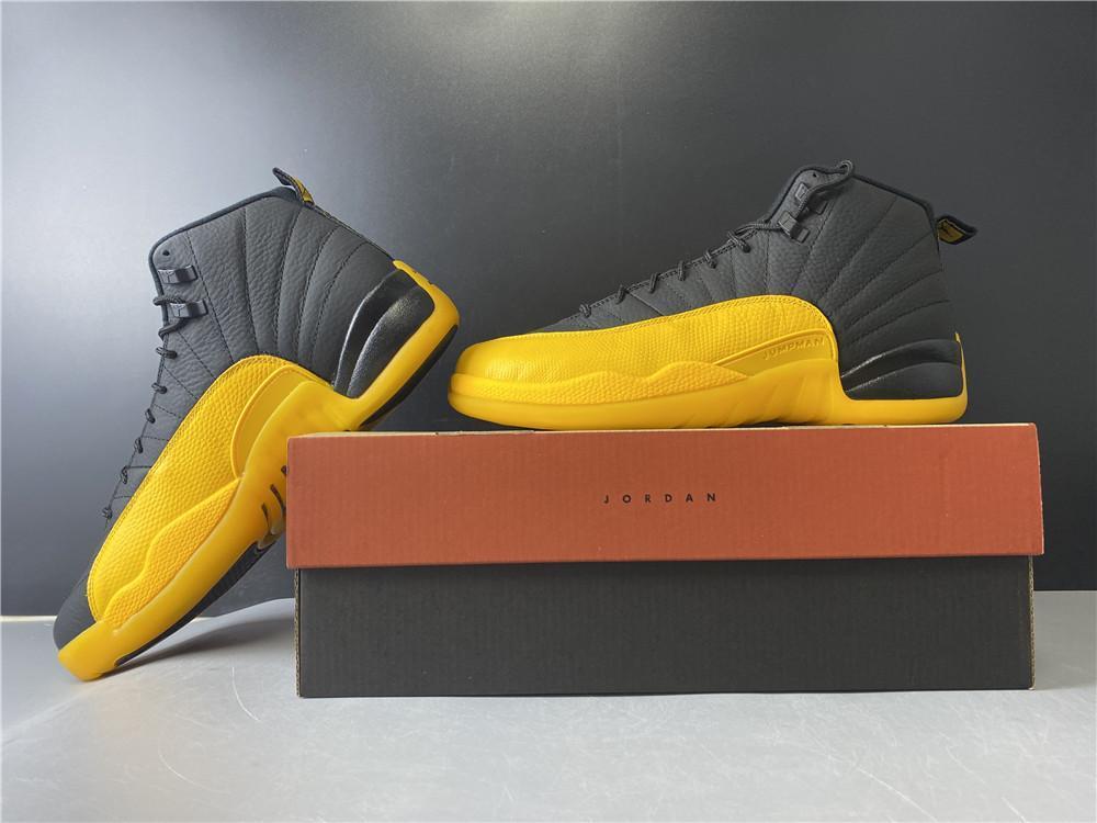 AJ 12 Retro Black University Gold Shoes Sneakers - nk0000758 image 17