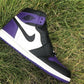 AJ 1 Retro High Court Purple Shoes Sneakers - nk0000569 image 4