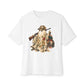 Hunting Season Spooky Camo Mallards Unisex Oversized Boxy Tee image 34