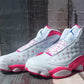 AJ 13 White Pink Blue Shoes Sneakers - nk0001595 image 11