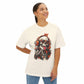 Neon Skull DJ Unisex Oversized Boxy Tee image 21