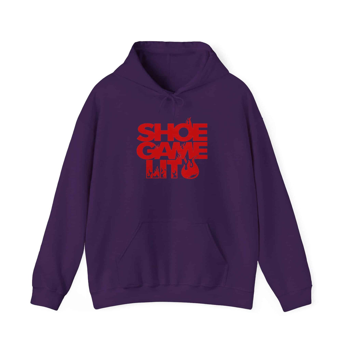 Graphic Print Unisex Heavy Blend™ Hooded Sweatshirt - POD0040 - S, Purple image