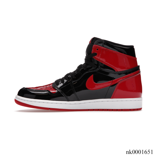 AJ 1 Retro High OG Bred Patent Shoes Sneakers - nk0001651 image 1