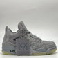 KAWS x AJ 4 Cool Grey Shoes Sneakers – nk0003104 image 4