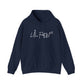 Lil Peep Hooded Sweatshirt - L, Navy image