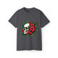Flower Skull T-Shirt - Charcoal, 2XL image