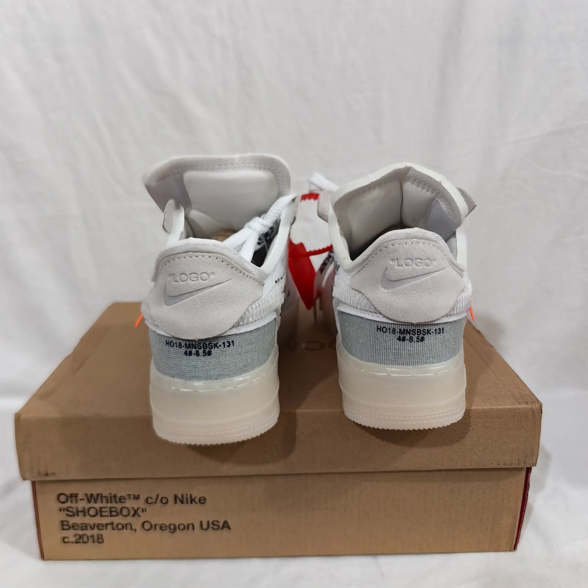 OW x AF 1 Low The Ten Shoes Sneakers – nk0000002 image 8