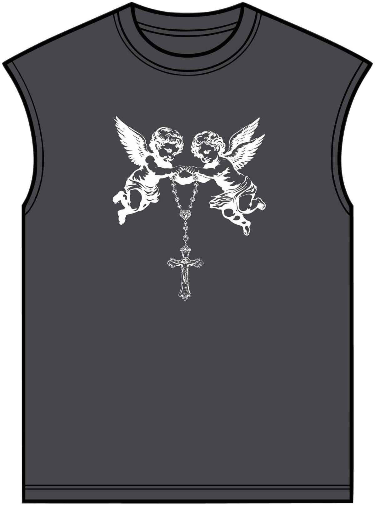 Heavenly Guardians Unisex Garment-Dyed Muscle Tee image