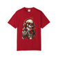 Neon Skull DJ Unisex Garment-Dyed T-shirt image 84
