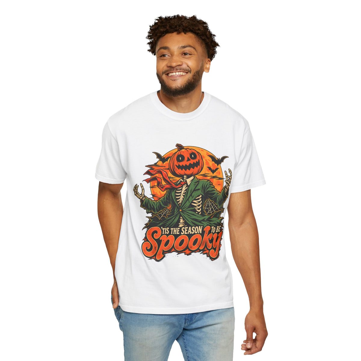 Spooky Season Unisex Garment-Dyed T-shirt image 10