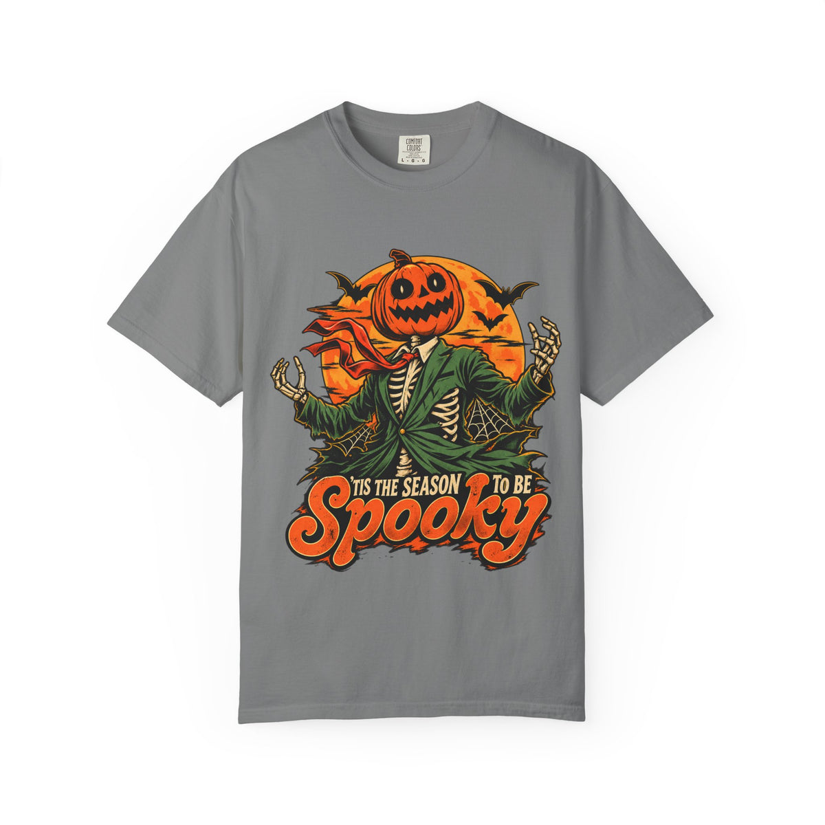 Spooky Season Unisex Garment-Dyed T-shirt image