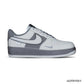 AF 1 Double White Grey Shadow Shoes Sneakers - nk0004064 image