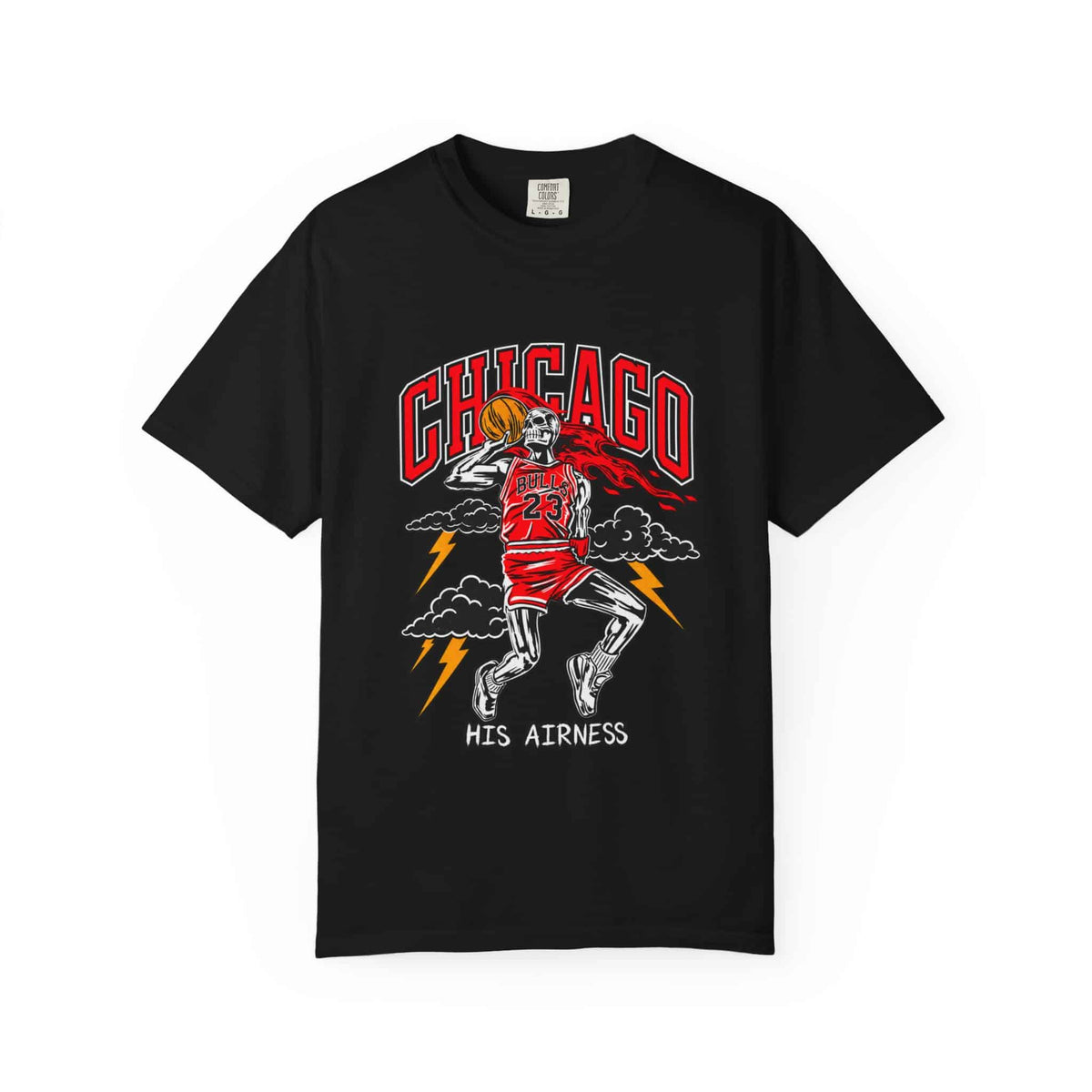 Graphic Print  Unisex Garment-Dyed T-shirt - POD0038 image