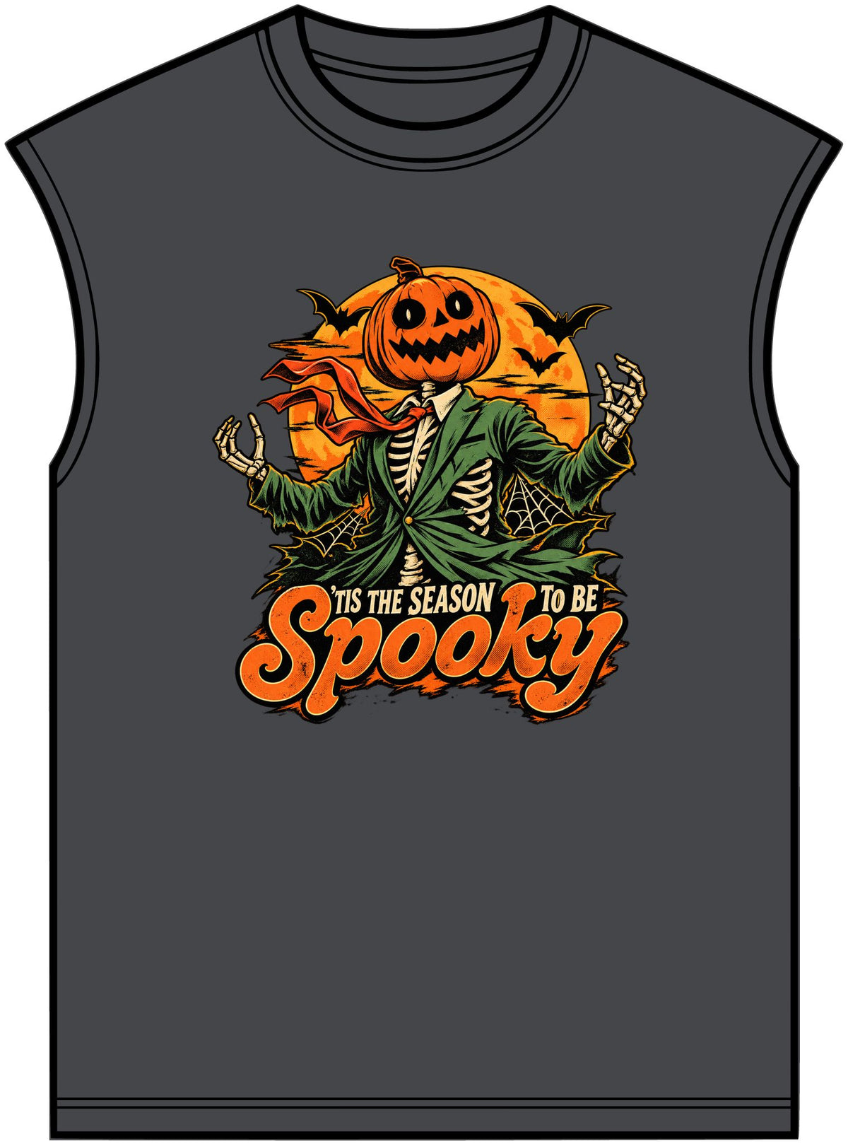 Spooky Season Unisex Garment-Dyed Muscle Tee image