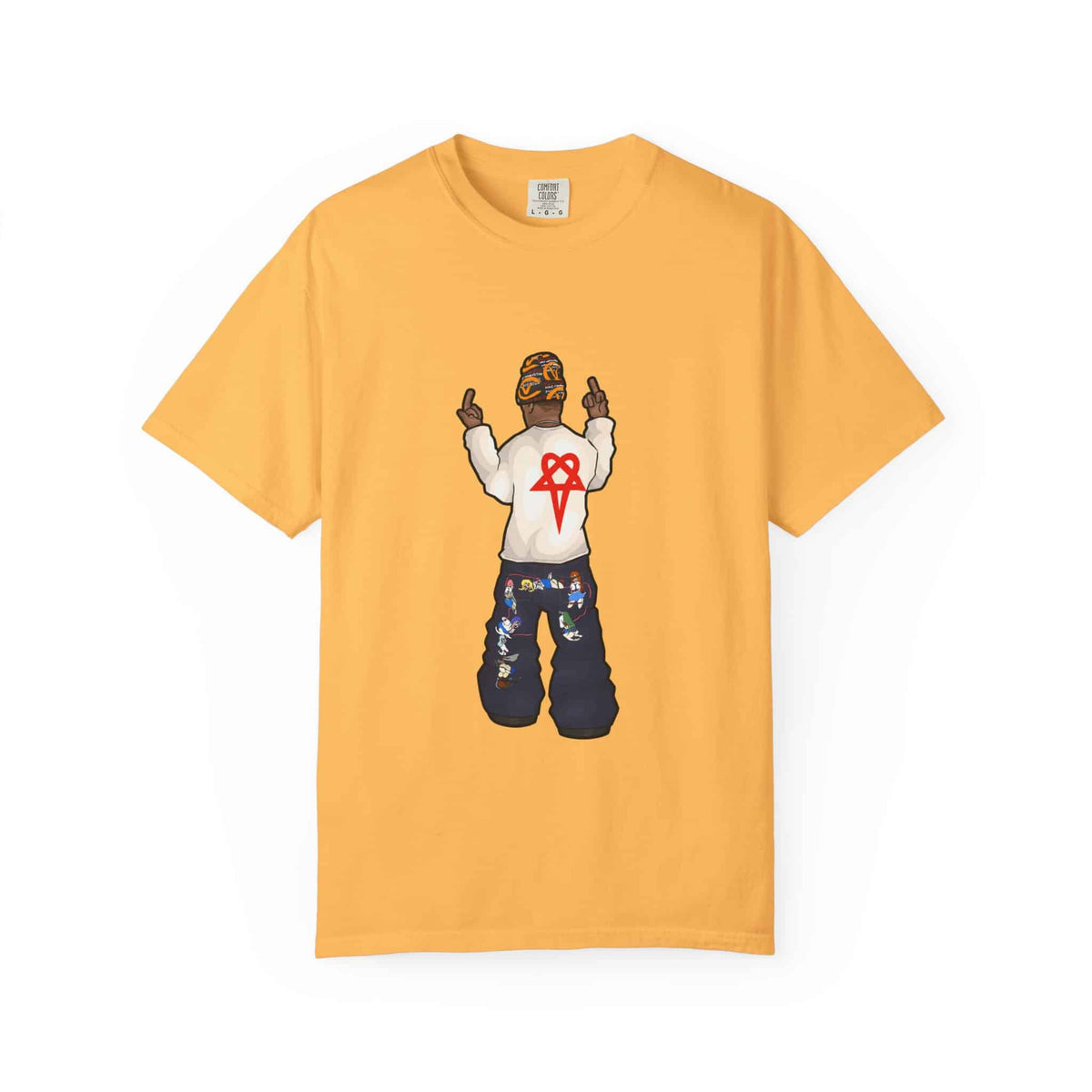 Rebel Attitude Unisex Garment-Dyed T-shirt image 28