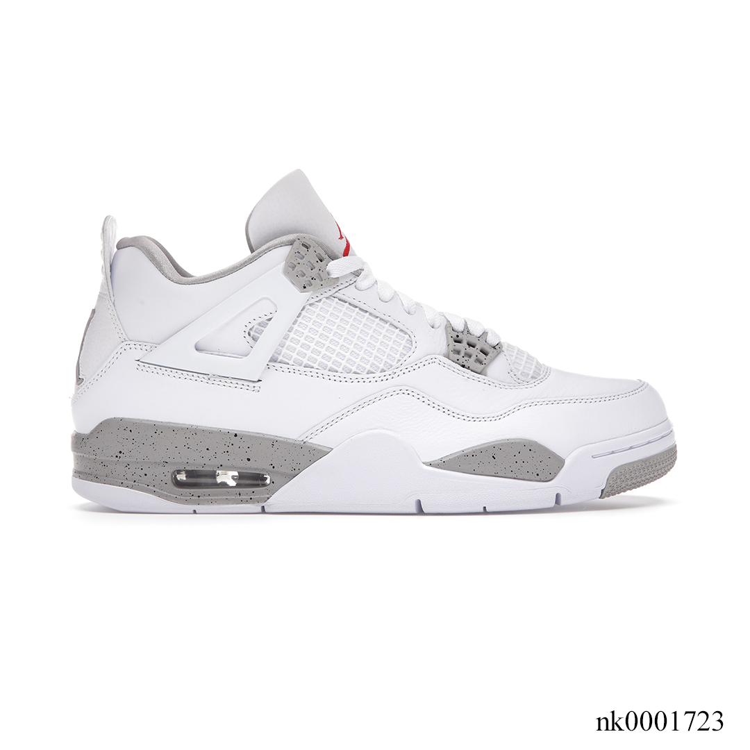 AJ 4 Retro White Oreo (2021) Shoes Sneakers (Big Size Available) - nk0001723 image