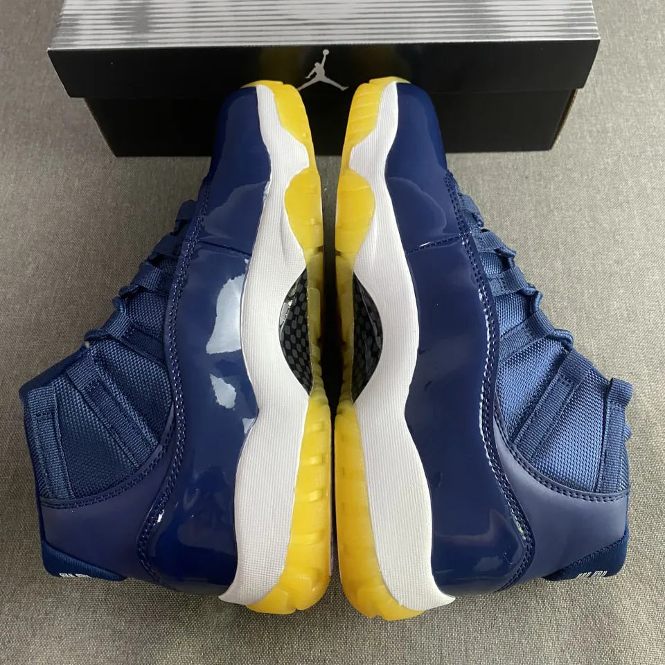 AJ 11 Retro "Michigan Wolverines" Player Exclusive (PE) Shoes Sneakers - nk0005402 image 4