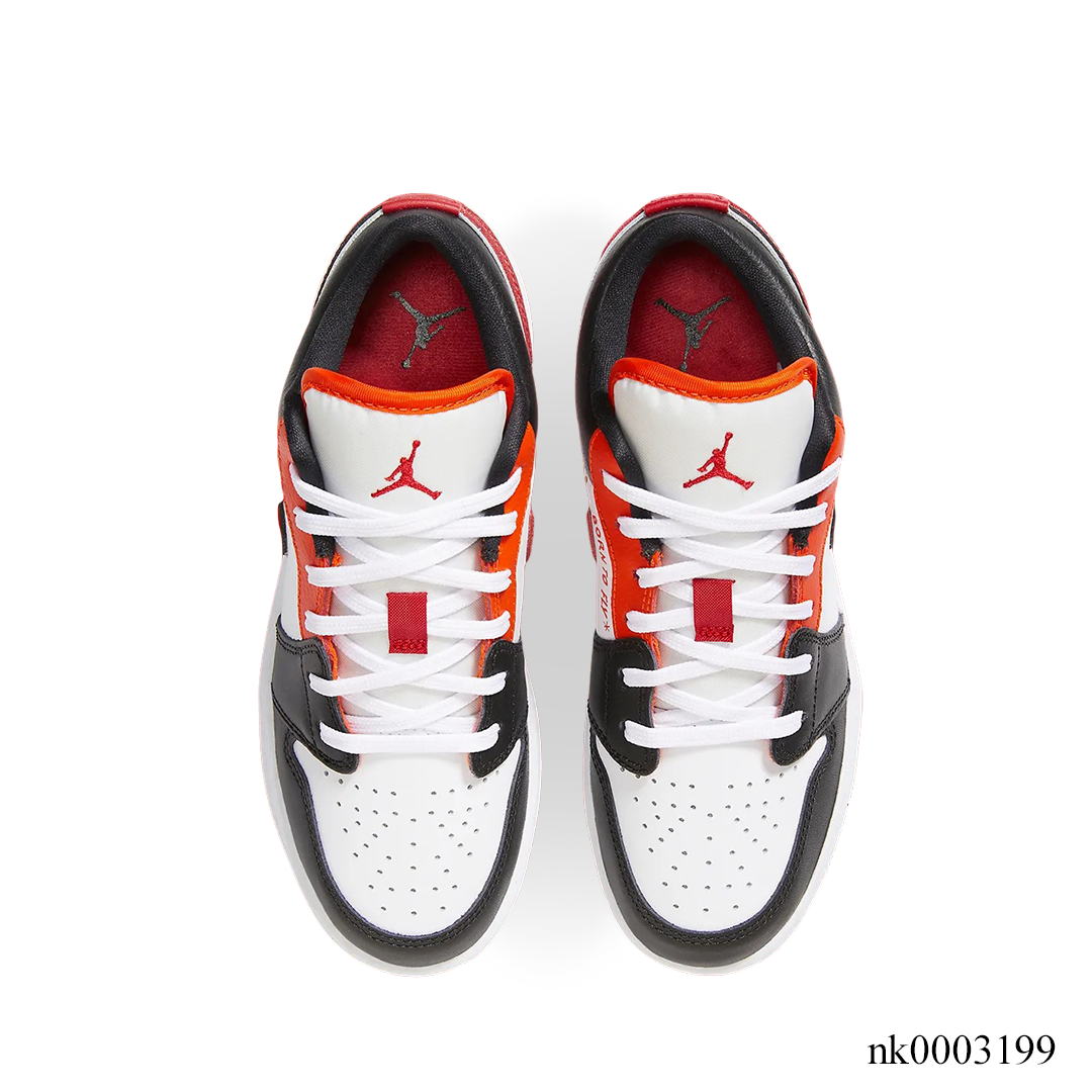 AJ 1 Low Flaming Swoosh Shoes Sneakers - nk0003199 image 3